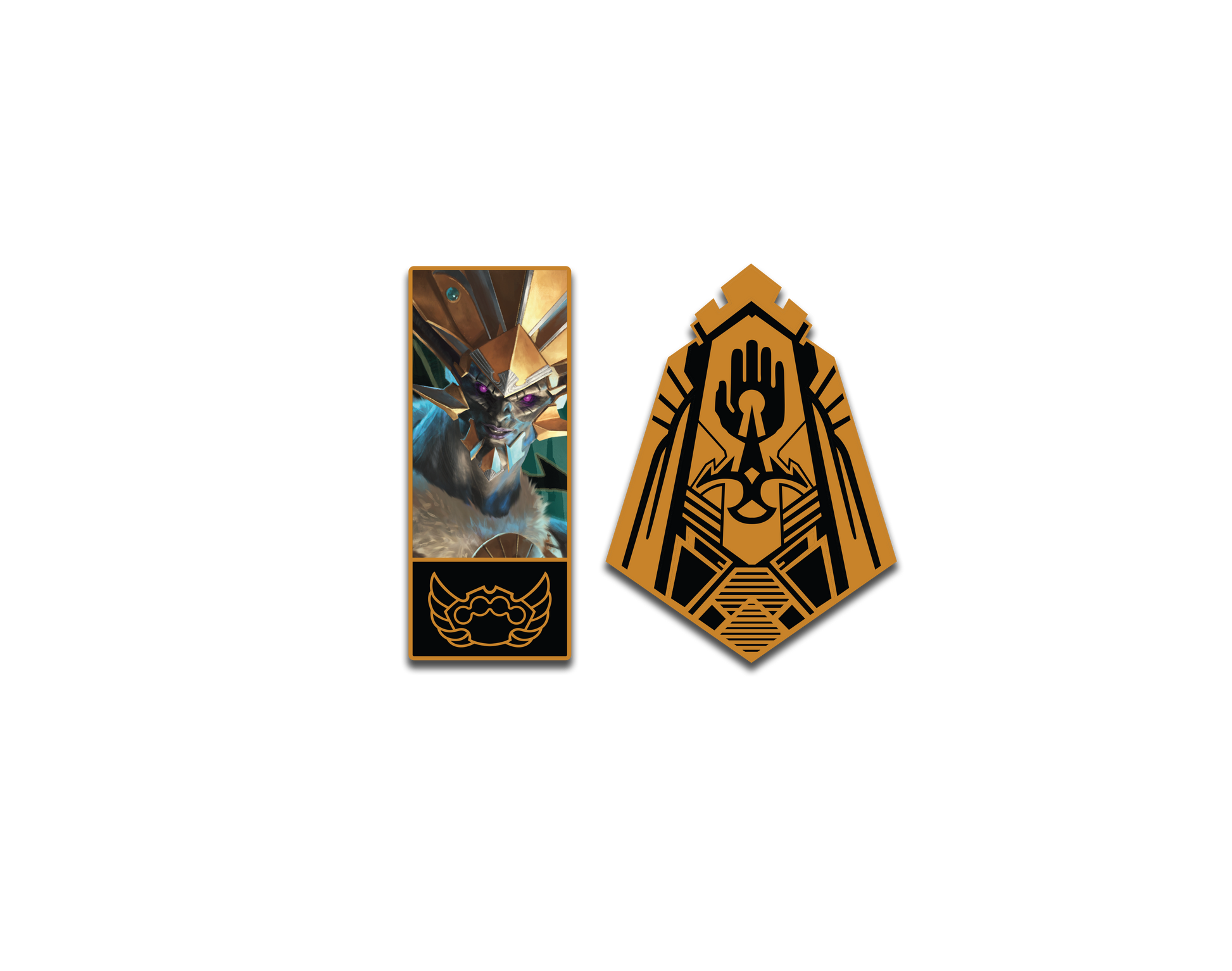Pinfinity AR Pin: New Capenna Obscura Set - Magic the Gathering PMTG040 Pin