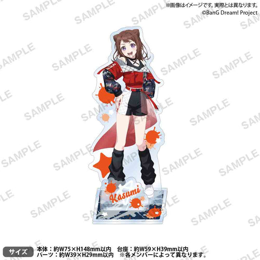 Poppin`PartyÃ—MyGO!!!!! ’Divide/Unite’ Acrylic Stand - Kasumi Toyama Merchandise