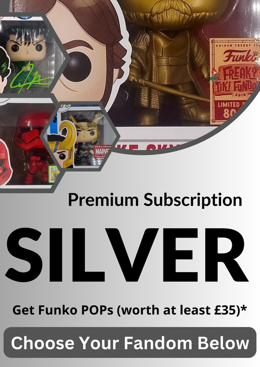Premium Funko Pop Mystery Box - Subscription Only Silver / Anime