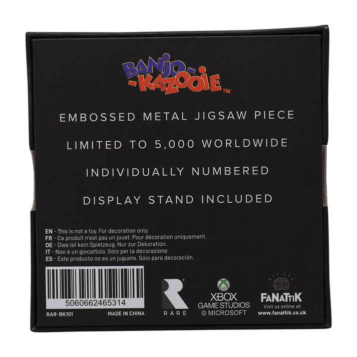 Banjo-Kazooie Limited Edition Replica Jiggy Piece Replica