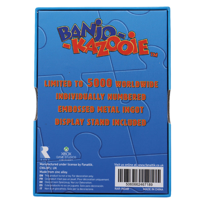 Banjo-Kazooie Limited Edition The Rare Collection Ingot Ingot