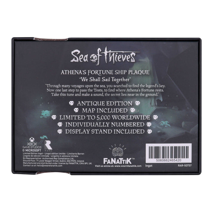 Sea of Thieves Limited Edition Athena’s Fortune Ship Plaque Plaque