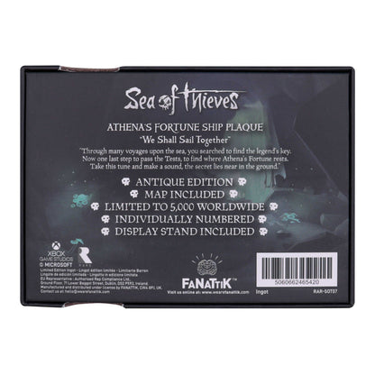 Sea of Thieves Limited Edition Athena’s Fortune Ship Plaque Plaque