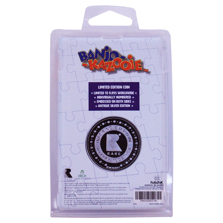 Banjo Kazooie Limited Edition Collectible Coin Coin