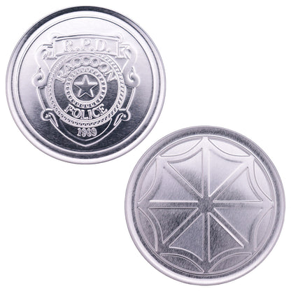 Resident Evil Set of 4 Embossed Metal Coasters Coasters