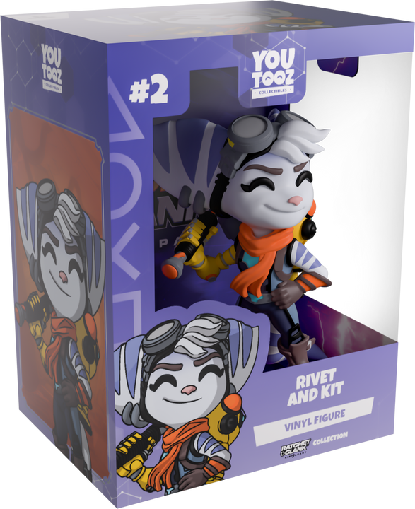 Youtooz - Rivet and Kit - Ratchet and Clank: Rift Apart