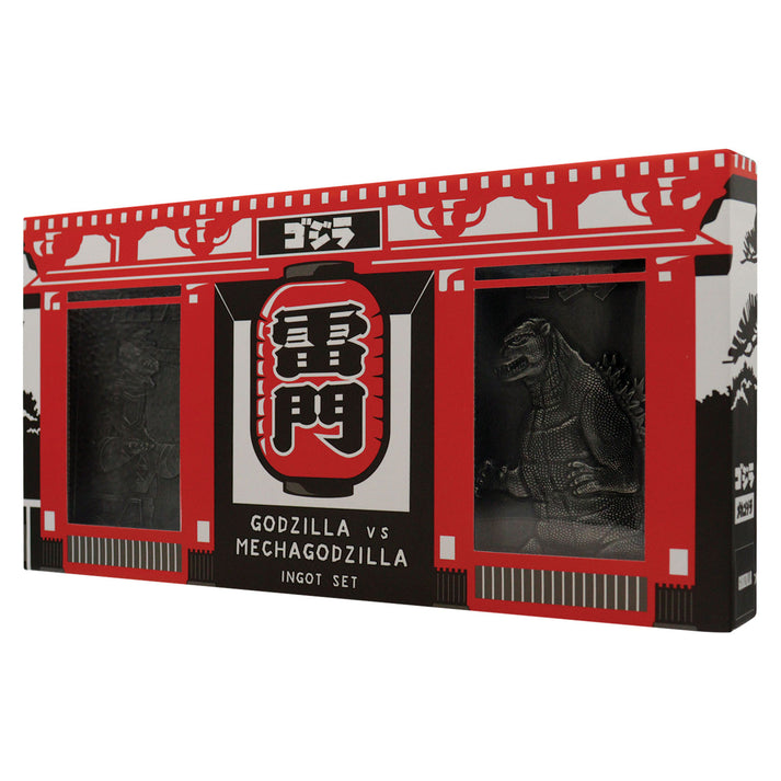 Godzilla 70th Anniversary Limited Edition Twin Ingot Set Medallion Set