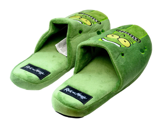 Rick And Morty: Pickle Rick Mens Mule Slippers (Size Large UK 8+/EU42+)