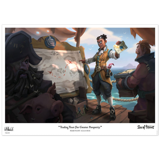 Sea of Thieves Limited Edition Art Print Wall Art