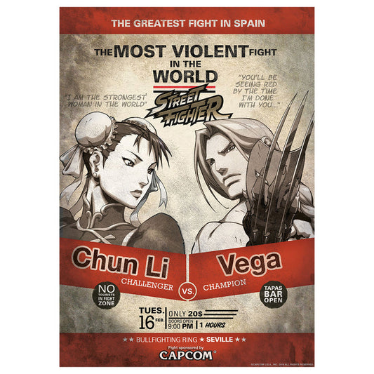 Street Fighter Limited Edition Art Print
