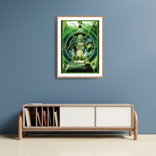 Universal Monsters Creature from the Black Lagoon Limited Edition Art Print Wall Art