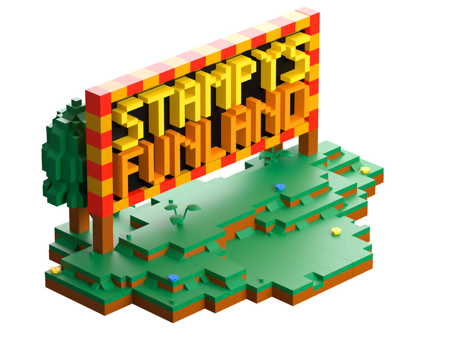 Youtooz - Stampys Funland Brickset - Stampy