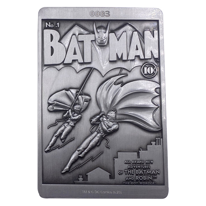 DC Comics Limited Edition Batman Ingot Ingot