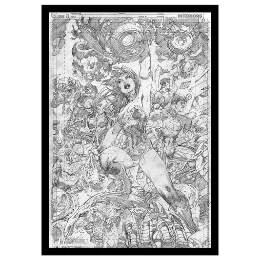 DC Comics Wonderwoman Limited Edition Art Print Wall Art