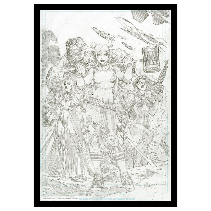 DC Comics Harley Quinn Limited Edition Art Print Wall Art