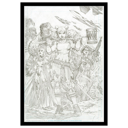 DC Comics Harley Quinn Limited Edition Art Print Wall Art