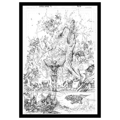 DC Comics Aquaman Limited Edition Art Print Wall Art