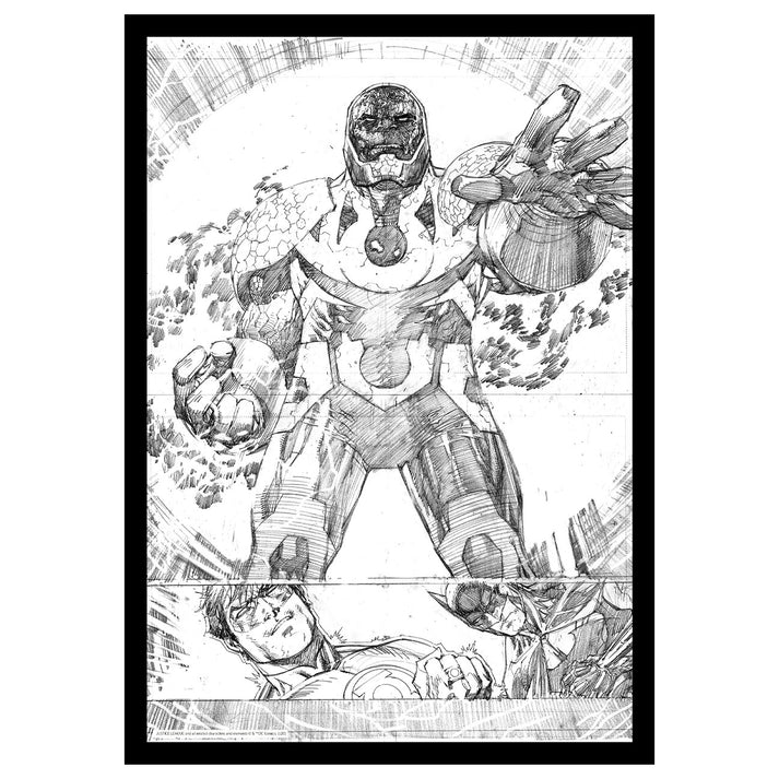 DC Comics Darkseid Limited Edition Art Print Wall Art