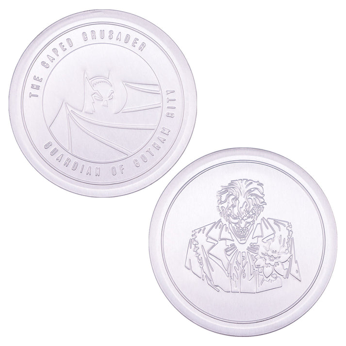 DC Comics Batman Set of 4 Embossed Metal Coasters Coasters