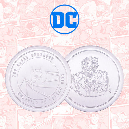 DC Comics Batman Set of 4 Embossed Metal Coasters Coasters