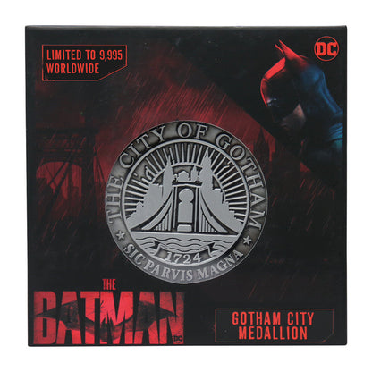 DC The Batman Limited Edition City of Gotham Medallion Medallion