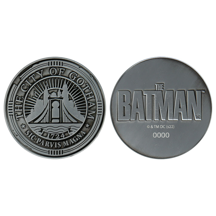 DC The Batman Limited Edition City of Gotham Medallion Medallion