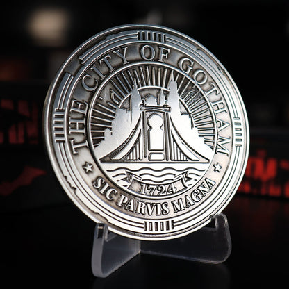 DC The Batman Limited Edition City of Gotham Medallion Medallion