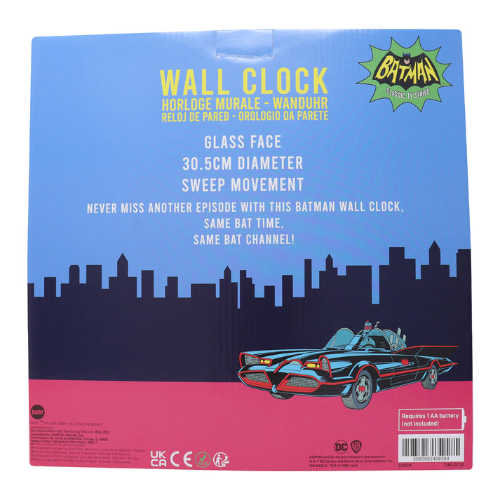 DC Batman BAT TIME Wall Clock Clock