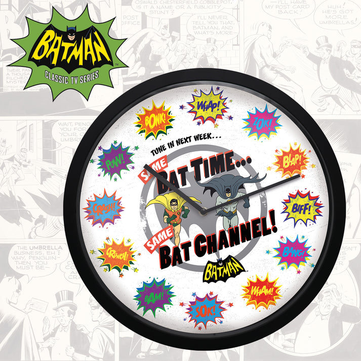 DC Batman BAT TIME Wall Clock Clock