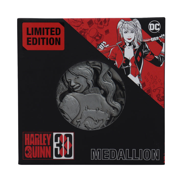DC Comics Harley Quinn Limited Edition 30th Anniversary Medallion Medallion