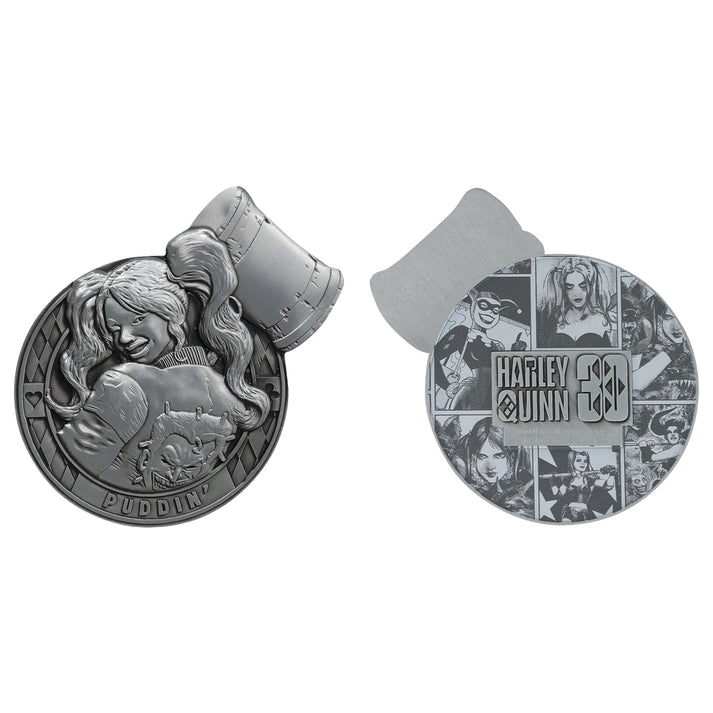 DC Comics Harley Quinn Limited Edition 30th Anniversary Medallion Medallion