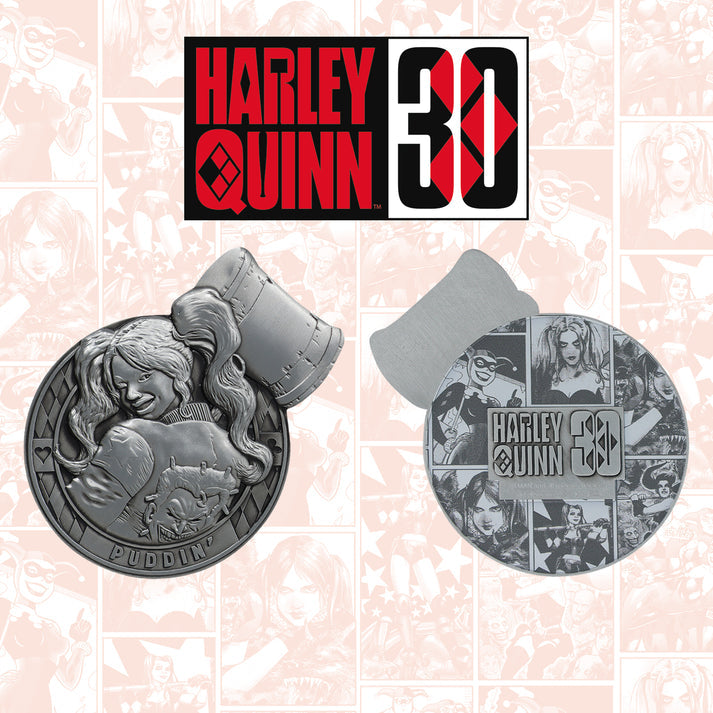 DC Comics Harley Quinn Limited Edition 30th Anniversary Medallion Medallion
