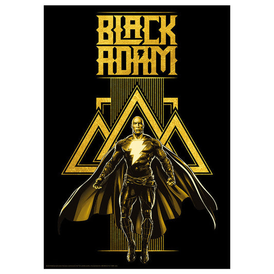 DC Black Adam Limited Edition Art Print Wall Art