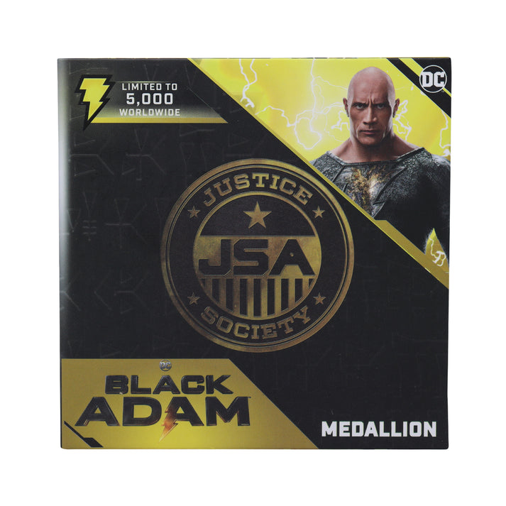 DC Black Adam Limited Edition Justice Society of America Medallion Medallion