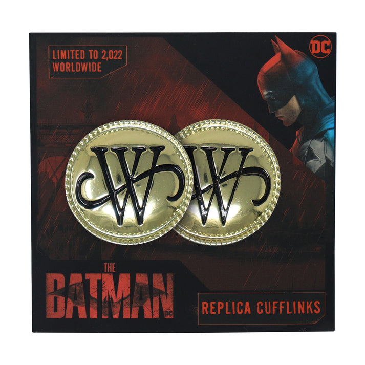 DC The Batman Limited Edition Replica Wayne Cufflinks Replica