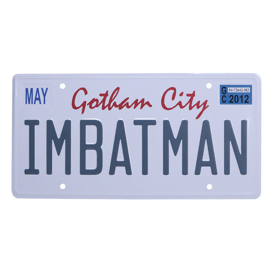 DC Comics Batman Number Plate Tin Sign Tin Sign