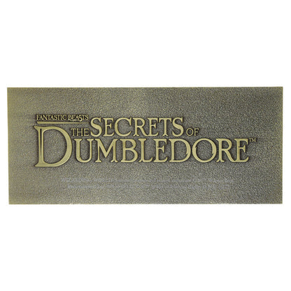 Fantastic Beasts Limited Edition The Great Wizarding Express Limited Edition Train Ticket Ticket