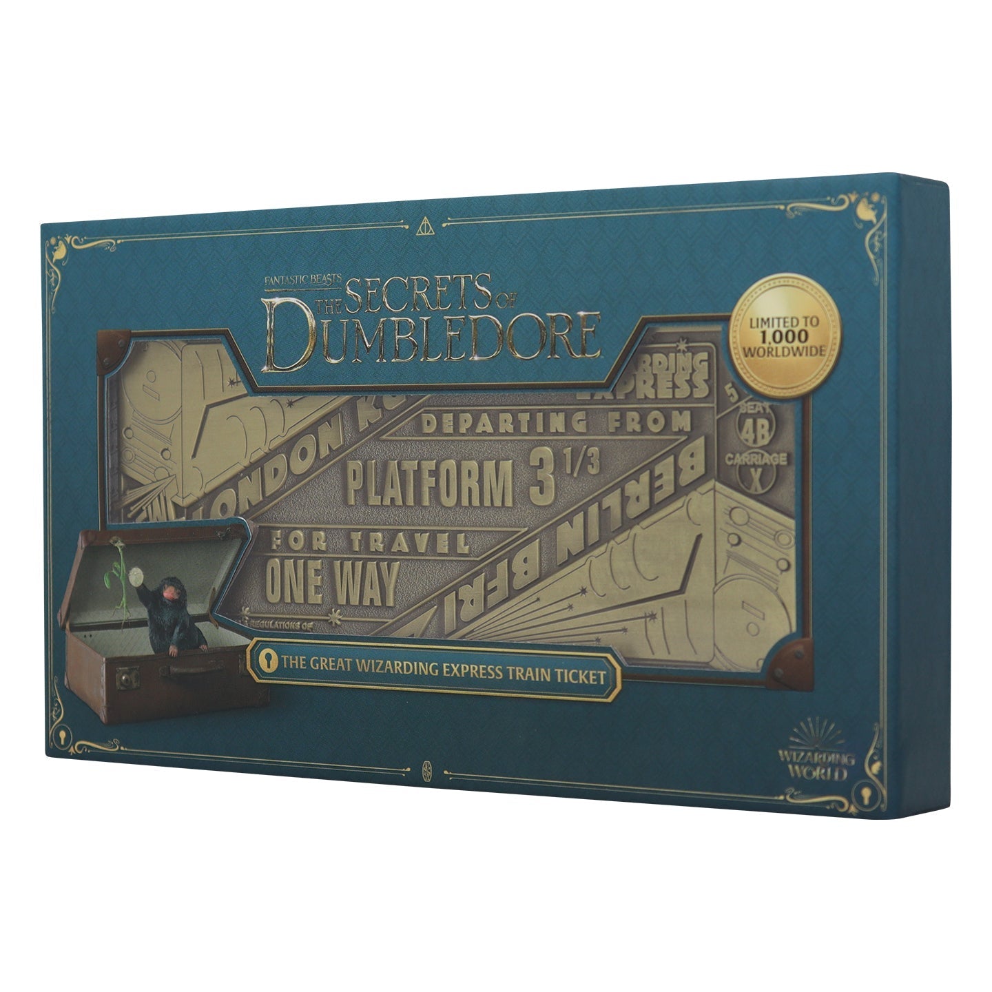 Fantastic Beasts Limited Edition The Great Wizarding Express Limited Edition Train Ticket Ticket