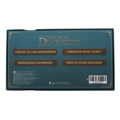 Fantastic Beasts Limited Edition The Great Wizarding Express Limited Edition Train Ticket Ticket