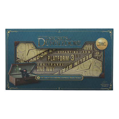 Fantastic Beasts Limited Edition The Great Wizarding Express Limited Edition Train Ticket Ticket