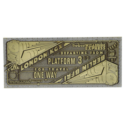 Fantastic Beasts Limited Edition The Great Wizarding Express Limited Edition Train Ticket Ticket