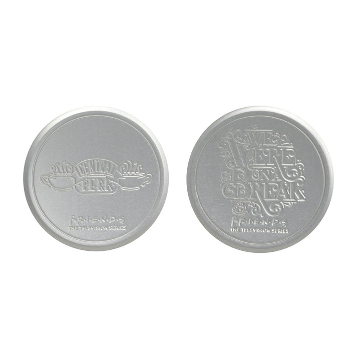 Friends Set of 4 Embossed Metal Coasters Coasters