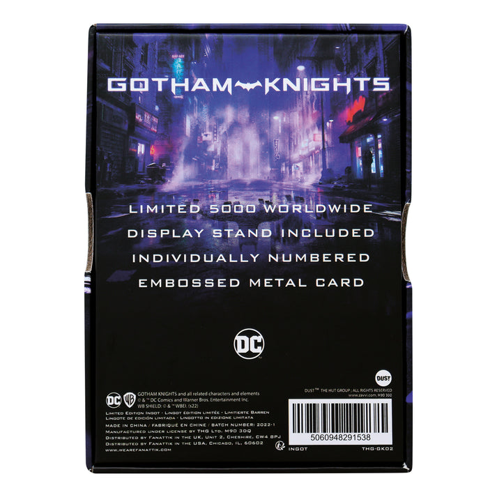 Gotham Knights Limited Edition Insignia Ingot Ingot