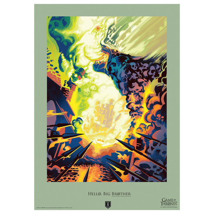 Game of Thrones Limited Edition Art Print Wall Art