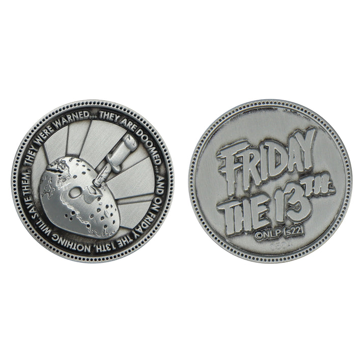 Friday the 13th Limited Edition Collectible Coin Coin