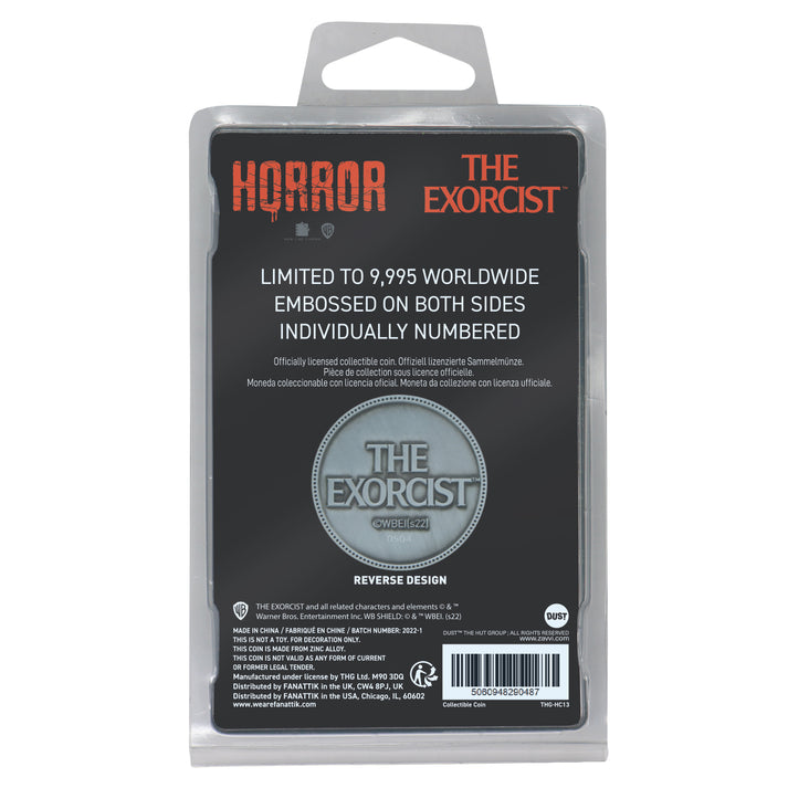 The Exorcist Limited Edition Collectible Coin Coin