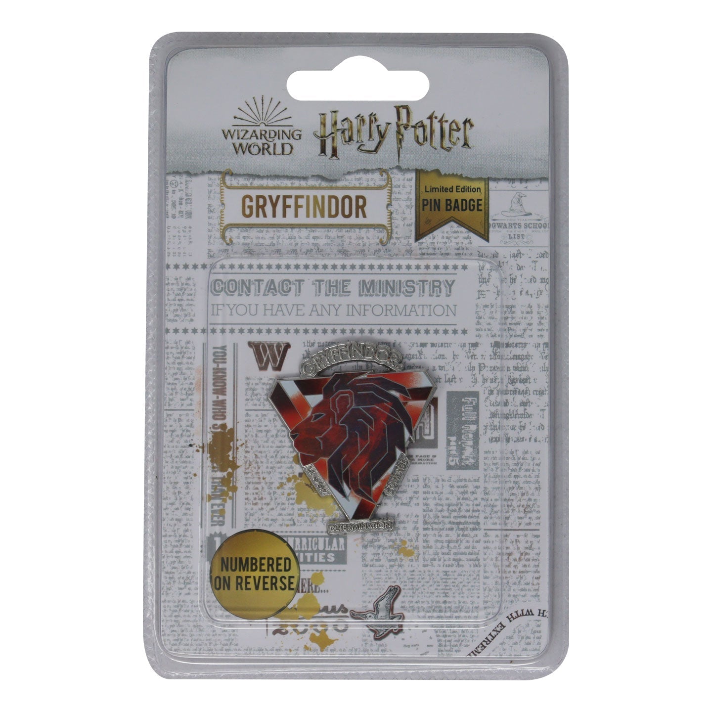 Harry Potter Limited Edition Gryffindor House Pin Badge Pin Badge