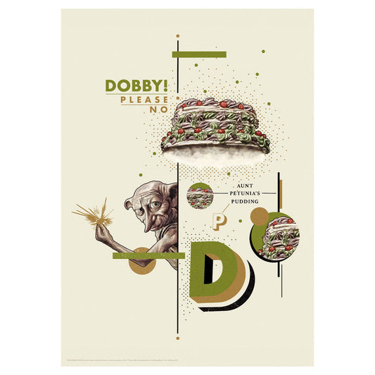 Harry Potter Limited Edition Dobby Art Print Wall Art