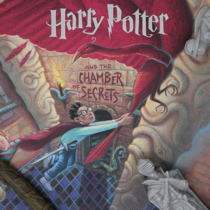 Harry Potter & the Chamber of Secrets Book Cover Artwork Limited Edition Art Print Wall Art