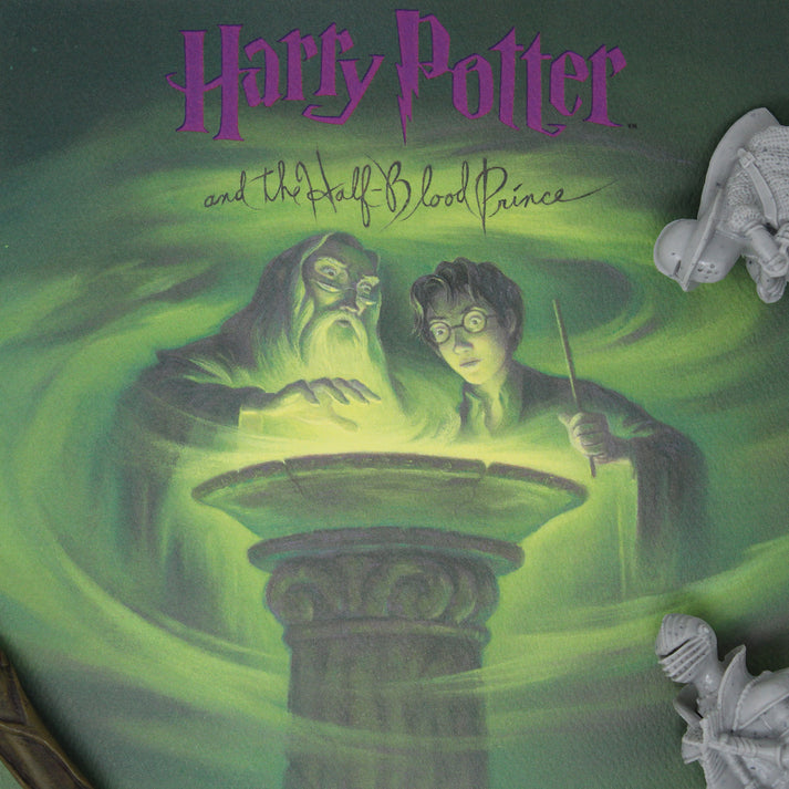 Harry Potter & the Half Blood Prince Book Cover Artwork Limited Edition Art Print Wall Art